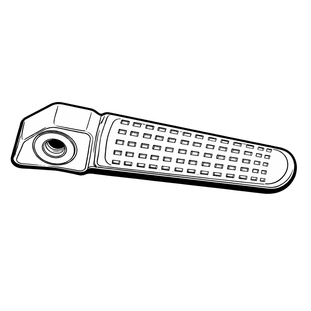 Stupačka zadní - levá